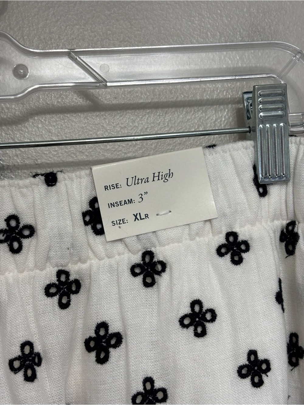 NEW Abercrombie Linen Blend Tank and Shorts Embroidered Matching Set - Size XL - Picture 12 of 14